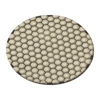 382-884 - DP 3000 DRY D125 Pad abrasivo diamantato