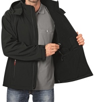 417-998 - Heizjacke TJ 12/18 schwarz, Grösse M